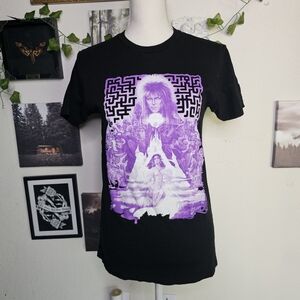 Black Graphic Short Sleeve Tee